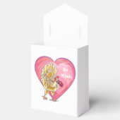 Valentijnsdag kippen bedankdoosjes (Geopend)