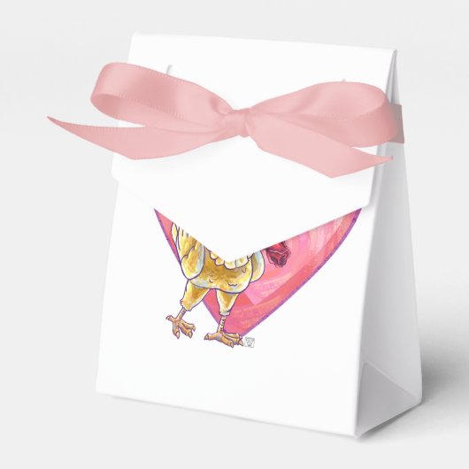 Valentijnsdag kippen bedankdoosjes (Voorkant Zijde)