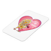 Valentijnsdag kippen magneet (Linkerzijde)