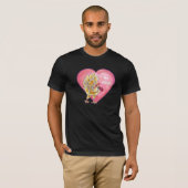 Valentijnsdag kippen t-shirt (Voorkant volledig)