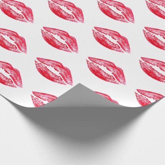 VALENTIJNSDAG KISS CADEAUPAPIER (Hoek)