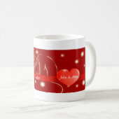 Valentijnsdag Kiss Koffiemok (Voorkant rechts)