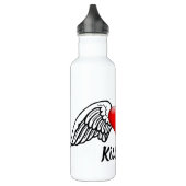 Valentijnsdag Kiss me 24.Oz waterfles (Links)