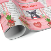 Valentijnsdag KissingBooth Cadeaupapier (Rol Hoek)