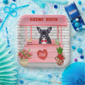 Valentijnsdag KissingBooth Papieren Bordje (Feest)