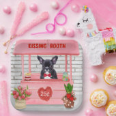 Valentijnsdag KissingBooth Papieren Bordje (Feest)