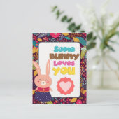 Valentijnsdag klaagt wat geld van je. briefkaart (Staand voorkant)