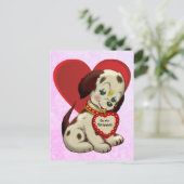  Valentijnsdag kleindochter Briefkaart (Staand voorkant)