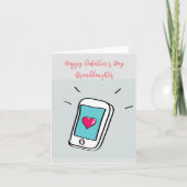 Valentijnsdag kleindochter kaart (Voorkant)