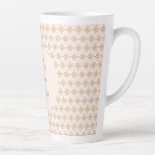 Valentijnsdag, knuffel en kusjes,Bloemen,Gouden Pi Latte Mok