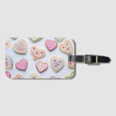 Valentijnsdag koekjes bagagelabel (Voorkant (horizontaal))
