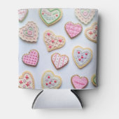 Valentijnsdag koekjes blikjeskoeler (Voorkant)