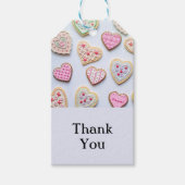 Valentijnsdag koekjes cadeaulabel (Voorkant)