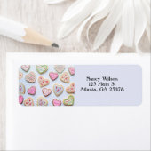 Valentijnsdag koekjes etiket (Insitu)