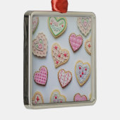 Valentijnsdag koekjes metalen ornament (Rechts)