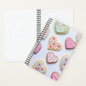 Valentijnsdag koekjes notitieboek (Binnen)