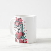 Valentijnsdag koffie mok (Voorkant links)
