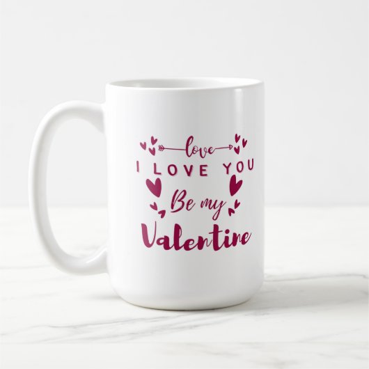 Valentijnsdag Koffiemok (Links)