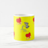 Valentijnsdag Konijnenkonijn Liefde Mokken (Center)