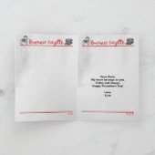 Valentijnsdag Krantenomslag Feestdagen Kaart (Binnen)