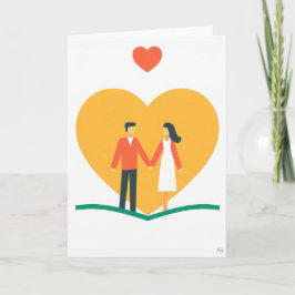 Valentijnsdag Kunstkaart Feestdagen Kaart