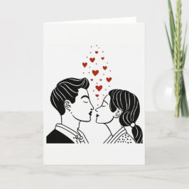 Valentijnsdag Kunstkaart Feestdagen Kaart