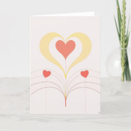 Valentijnsdag Kunstkaart Feestdagen Kaart