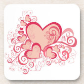 Valentijnsdag kurkback-Onderzetters Bier Onderzetter (Voorkant)