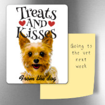 Valentijnsdag kussen en kisses koelkast