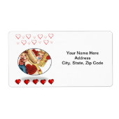 Valentijnsdag Labels  (Voorkant)