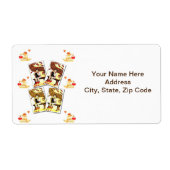 Valentijnsdag Labels (Voorkant)