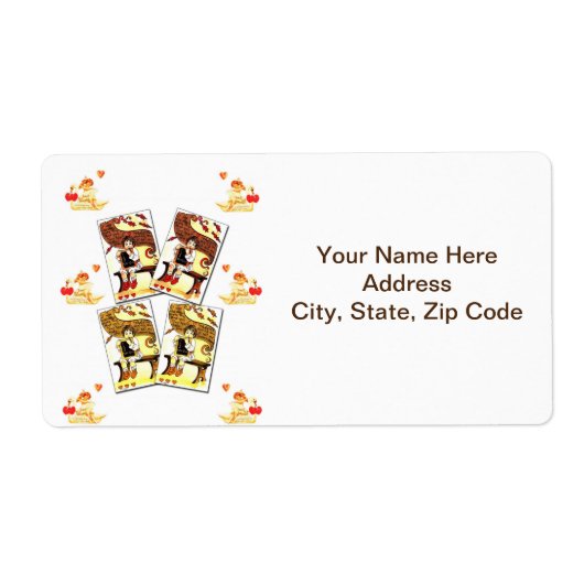 Valentijnsdag Labels (Voorkant)