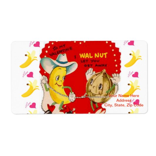 Valentijnsdag Labels (Voorkant)