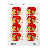 Valentijnsdag Labels (Full Sheet)