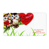 Valentijnsdag Labels  (Voorkant)