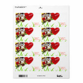 Valentijnsdag Labels (Full Sheet)