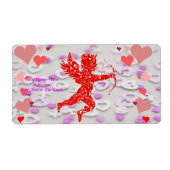 Valentijnsdag Labels (Voorkant)