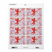 Valentijnsdag Labels (Full Sheet)