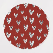 Valentijnsdag Labels (Design 2)