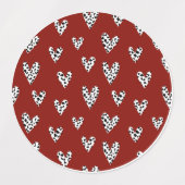 Valentijnsdag Labels (Design 1)