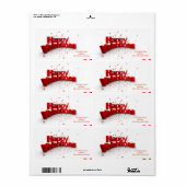 Valentijnsdag Labels (Full Sheet)