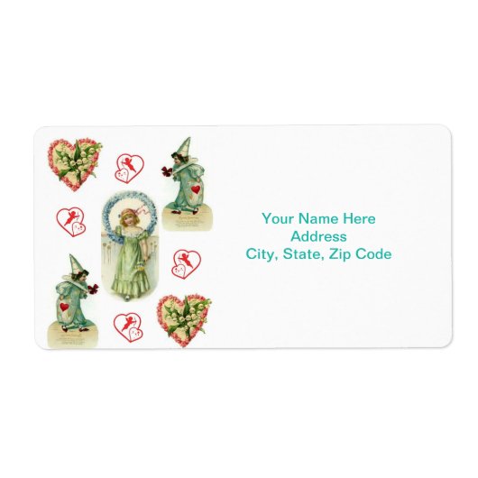 Valentijnsdag Labels (Voorkant)