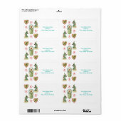 Valentijnsdag Labels (Full Sheet)