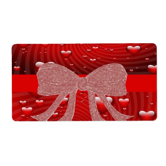 Valentijnsdag Labels (Voorkant)