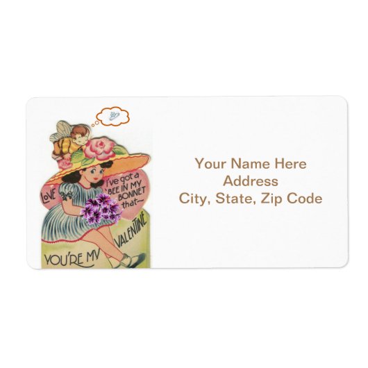 Valentijnsdag Labels (Voorkant)