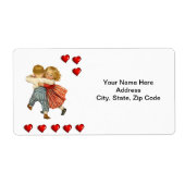 Valentijnsdag Labels  (Voorkant)