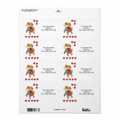 Valentijnsdag Labels  (Full Sheet)