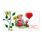 Valentijnsdag Labels (Voorkant)