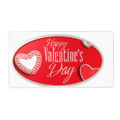 Valentijnsdag Labels (Voorkant)