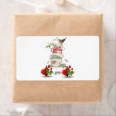 Valentijnsdag Labels Bird (Insitu)